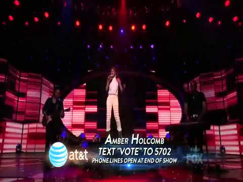 Just Give Me A Reason by Amber Holcomb - AMERICAN IDOL SEASON 12,Top 4 Elimination Round