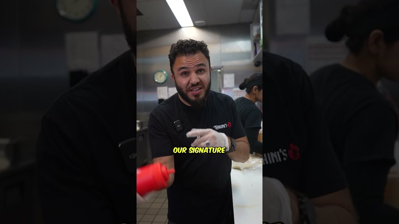 The Perfect Falafel Wrap Only At Tahinis 🔥 @alitahinis