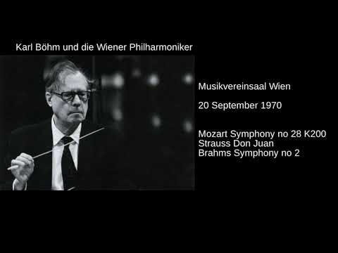 Brahms Sym 2 Strauss DonJuan Böhm WPh