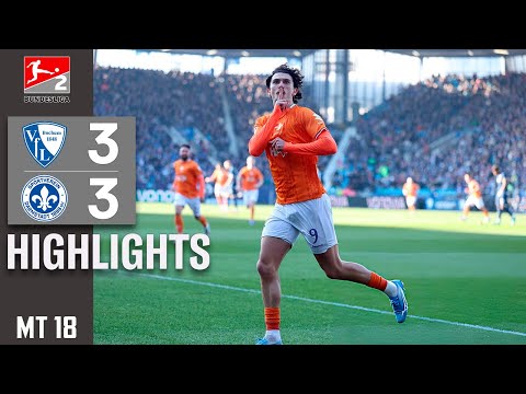 VfL Bochum - Darmstadt | 3:3 | Zusammenfassung | 2. Bundesliga 2025/26 | bochum darmstadt