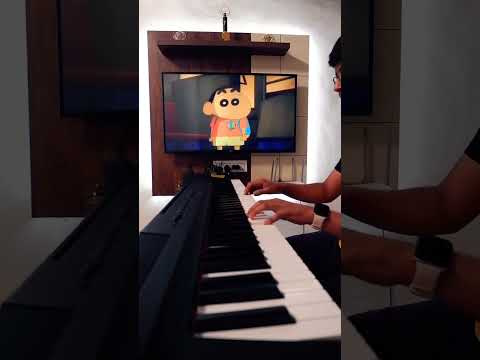 Shinchan Piano | Nostalgia #shorts #shinchan