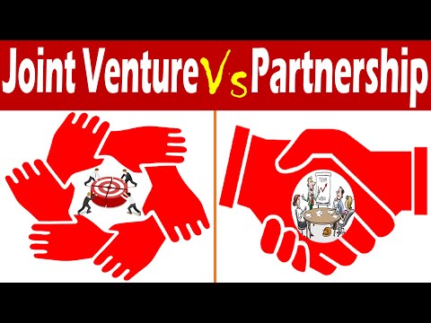 Differences between Joint Venture and Partnership.