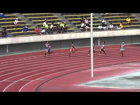 2014.8.22 兵庫県高校ユース 男子2年200m 決勝