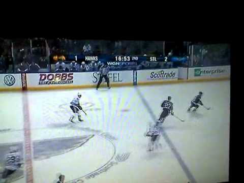 Dave Bolland Scores A Goal 2-21-11