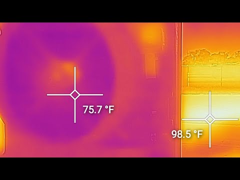 Bigassfans cool space 500 review with FLIR PROOF