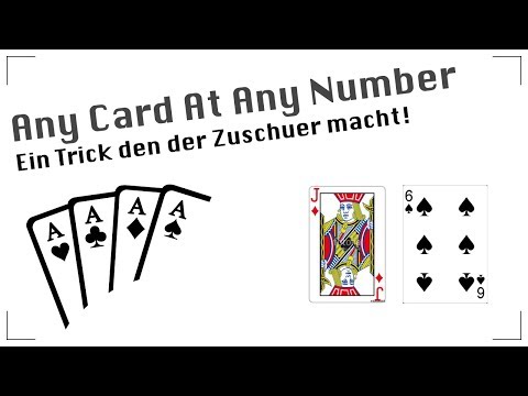 ACAAN Kartentrick | Ein Trick den der Zuschauer selber macht!