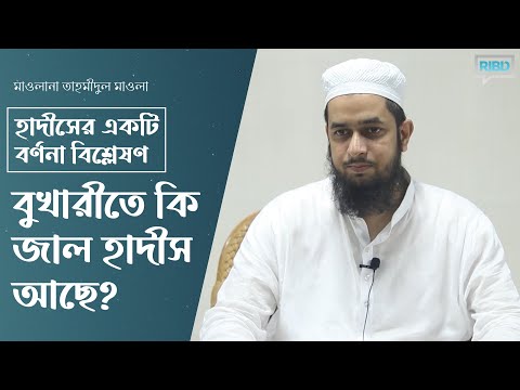 সীরাতের একটি বর্ণনা বিশ্লেষণ : বুখারীতে কি জাল হাদীস আছে? মাওলানা তাহমীদুল মাওলা