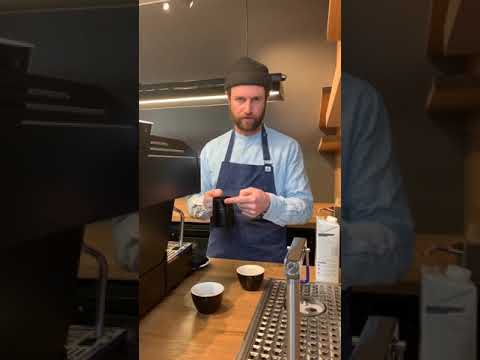 Latte Art: Regular vs plant based Milk