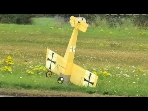 DAWN PATROL - WW1 SCOUT / FIGHTERS MAYHEM RC DISPLAY AT THE LMA ELVINGTON MODEL SHOW - 2025