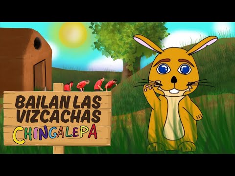 BAILAN LAS VIZCACHAS CHINGALEPA #music #cancionesinfantiles #musicaparachicos #tinku