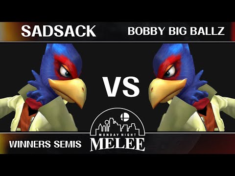 MNM 398 - Winners Semis - KB | SadSack (Falco) VS bobby big ballz (Falco) - SSBM
