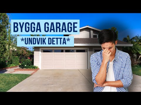 5 MISSTAG när du BYGGER ditt nya GARAGE