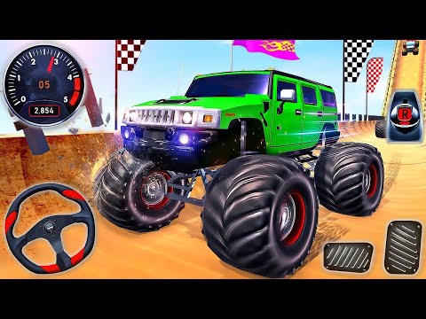 Mega Ramp Bus Stunts Simulator: Coach Bus Extreme Stunt Racing - Android Gameplay