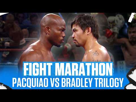 Every Fight From The Manny Pacquiao vs Tim Bradley Trilogy | FIGHT MARATHON