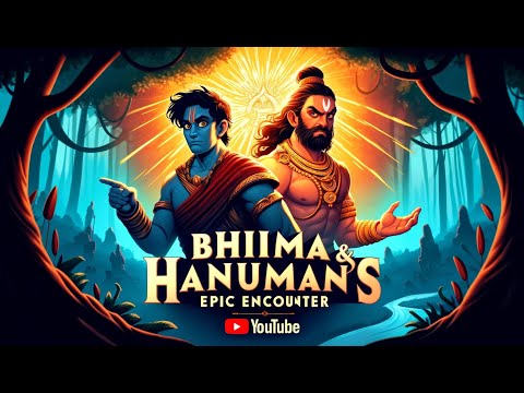 The Epic Tale of Hanuman and Bhima | Unheard Mahabharata Stories | Hindu Mythology