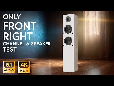 FRONT RIGHT speaker volume and cleraty test 5.1 Dolby Surround