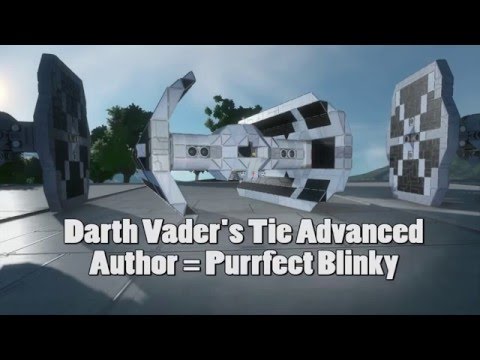 Space Engineers Workshop | Darth Vader's Tie Advanced