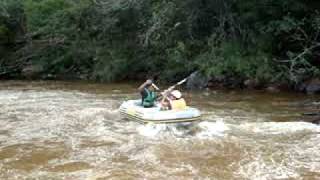 preview picture of video 'Rafting - Capelinha MG - Rio Itamarandiba'