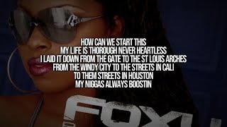 Foxy Brown - 730 (Lyrics On Screen) ft. Ronald Isley