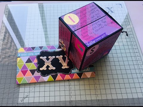 DIY: Tarjeta explosiva sorpresa/tarjeta armable/ cardmaking