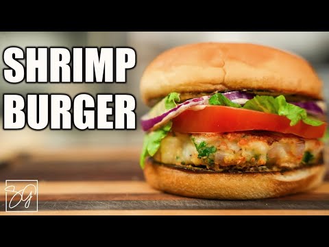 Perfectly Juicy Shrimp Burger