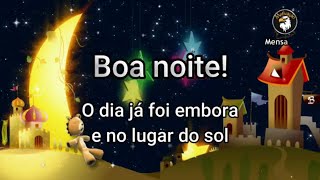 Mensagem de BOA NOITE para alguem especial