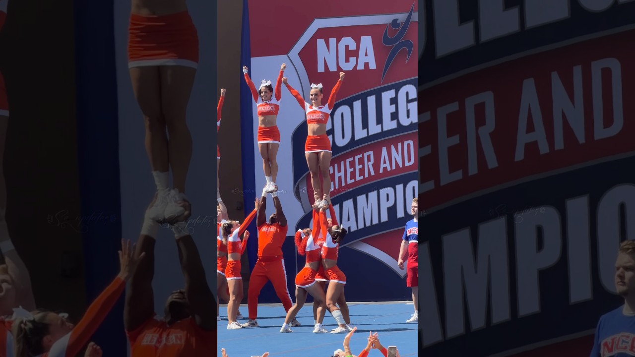 the one and only abbey walker🐾🧡 #cheerleading #cheer #clemson #cheerleader #nca #collegenationals