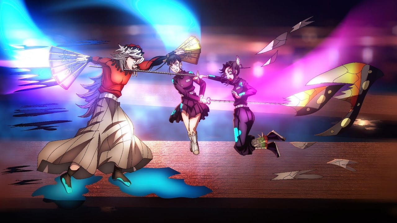 Shinobu And Kanao VS Doma Full Fight | Demon Slayer (SPOILER ALERT )