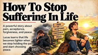 How To Stop Suffering In Life | A Story About Peace, Acceptance, And Letting Go | Speak English ✅️