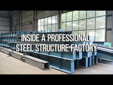 Inside a Professional Steel Structure Factory