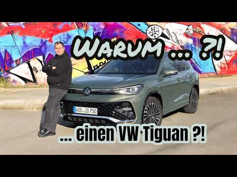 VW Tiguan TDI R-Line - Was kann er und was nicht im Alltag?! Test - Review - 4K