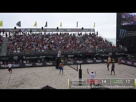2018 AVP Hermosa Beach Open Mens Final Brunner & Hyden vs. Allen & Doherty