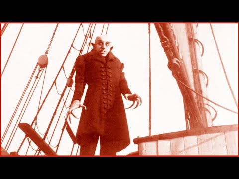 Nosferatu (1922). HD. 100 Year Anniversary Of Chilling Dracula Horror Movie.