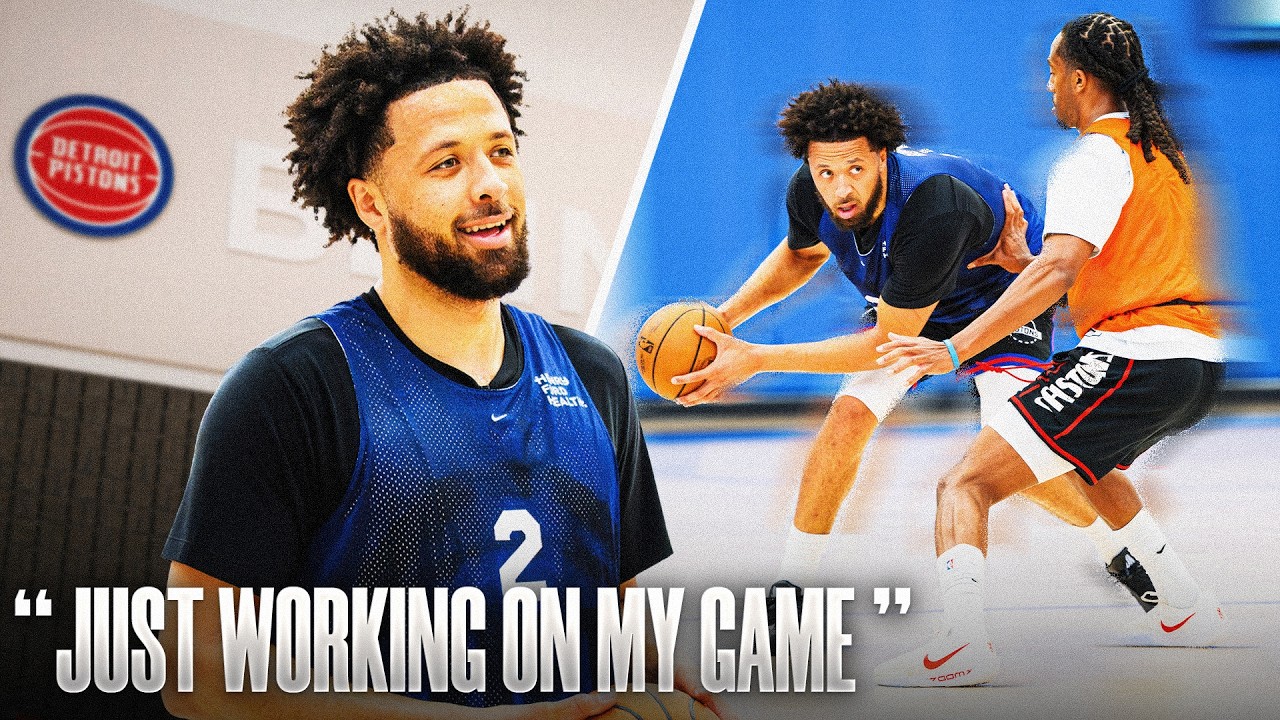 See How Cade Cunningham Prepares For The NBA Season 👀