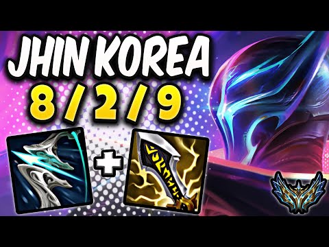 Jhin vs Ashe ADC [ MVP ] Korea Master Patch 13.11 Season 13 🥇