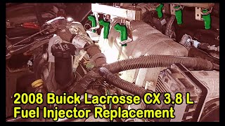 How to change fuel injectors on a 2008 Buick Lacrosse CX 3.8 L - Long Version