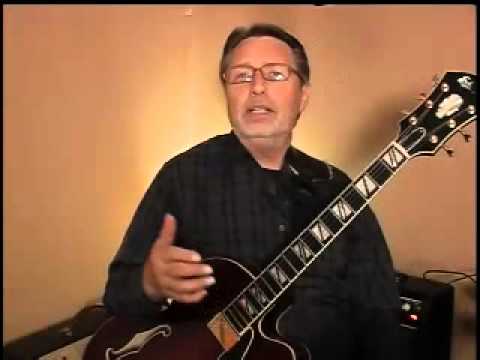 Comping a C Minor Jazz Blues Progression on guitar