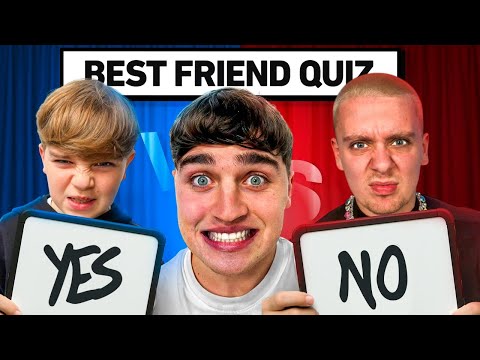 BEST FRIEND VS LITTLE BRO QUIZ FT AITCH