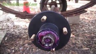 How To Replace Trailer Hub and Bearings
