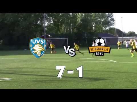 Uvs Leiden vs Rijnsburgse Boys 7:1 Goals 10-09-2016