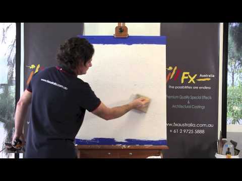 FX Travertino application techniques