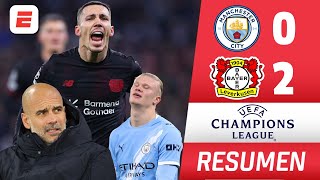 BATACAZO al MANCHESTER CITY de GUARDIOLA. LEVERKUSEN SORPRENDE 2-0 en INGLATERRA | Champions League