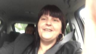 On way to my niece Deri s  party with eve & Denise 😂😂😂😂👍🏽🎤🎵