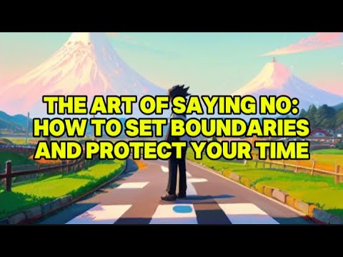 The Art of Saying No: How to Set Boundaries and Protect Your Time