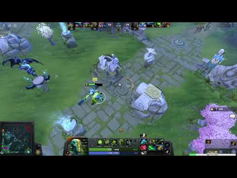 Void Die With Neutral Creep in Front of Earth Spirit | Dota 2