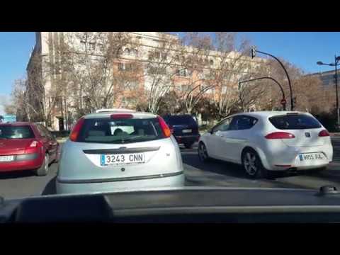 (Spain) Valencia to Port Saplaya - Driving video FHD تصوير في شوارع فالنسيا - اسبانيا