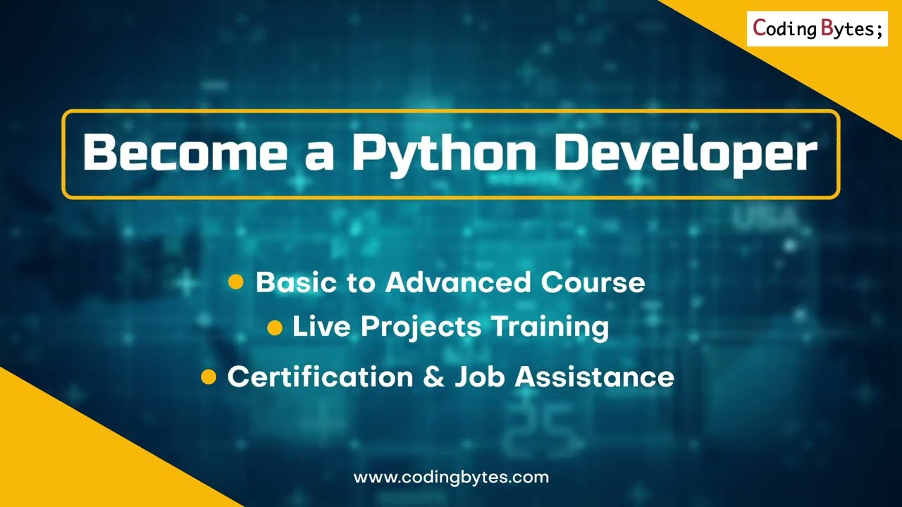 Best Python Course in Delhi | Learn Python Programming from Coding Bytes | Call: 9899-355-335