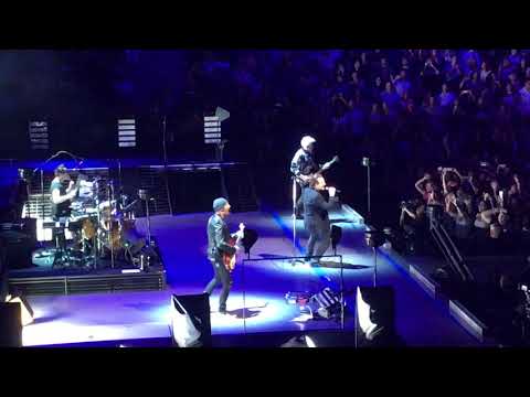 U2 Get Out of Your Own Way live Newark NJ June 29 2018 e+I tour