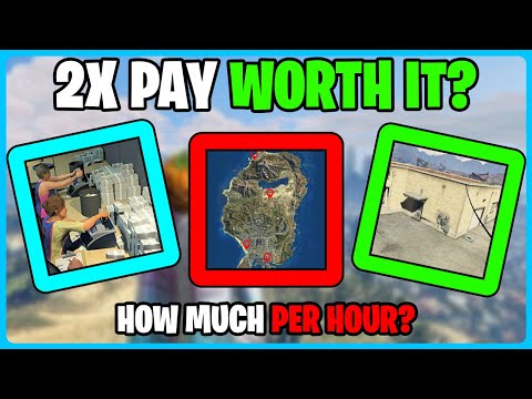 How Much Can You Make PER HOUR With The Counterfeit Cash Factory in GTA Online?