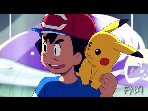 Ash VS Necrozma All  Fight - Pokemon Sun And Moon Season 2